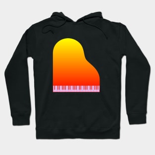 Sunset piano Hoodie